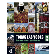 Todas las voces A1-A2: Textbook + CD and DVD