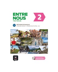 Entre nous 2: Text/Workbook with Audio Cds