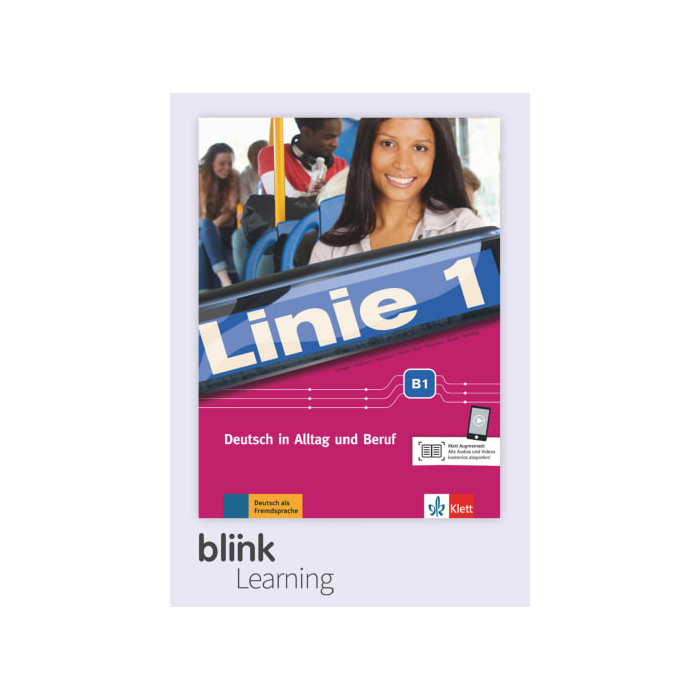 Linie 1 B1: 12-Month BlinkLearning Interactive Online Text/Workbook for Students