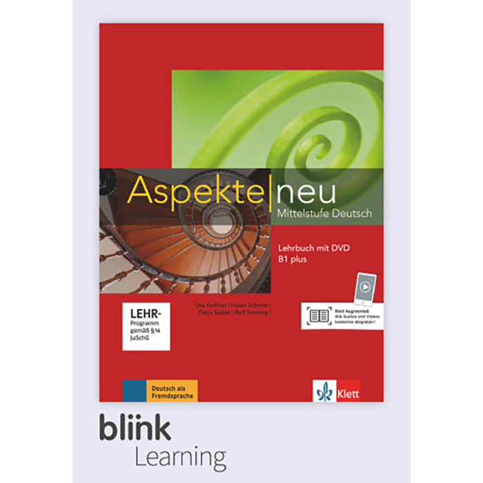 Aspekte neu B1+: 12-Month Online Textbook for Students