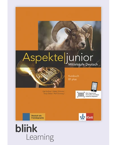 Aspekte junior B1+: 12-Month Online Textbook for Students Aspekte junior B1+: 12-Month Online Textbook for Students