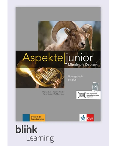 Aspekte junior B1+: 12-Month BlinkLearning Interactive Online Workbook for Students Aspekte junior B1+: 12-Month BlinkLearning Interactive Online Workbook for Students