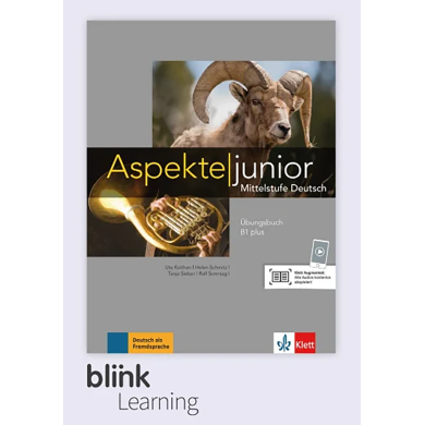 Aspekte junior B1+: 12-Month BlinkLearning Interactive Online Workbook for Students Aspekte junior B1+: 12-Month BlinkLearning Interactive Online Workbook for Students