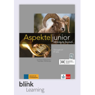 Aspekte junior B1+: 12-Month BlinkLearning Interactive Online Workbook for Students