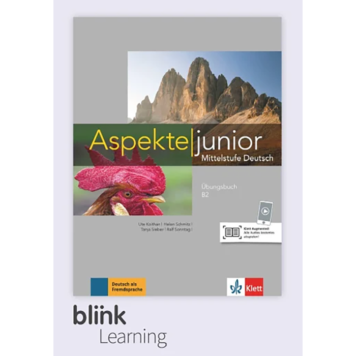 Aspekte junior B2: 12-Month Interactive Online Workbook for Students