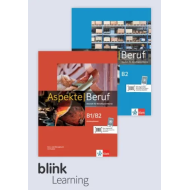 Aspekte Beruf B1/B2: 12-Month Interactive Online Text/Workbook for Students