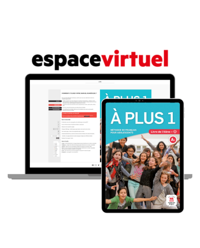 À plus 1:  12-Month Espace Virtuel for Students À plus 1:  12-Month Espace Virtuel for Students