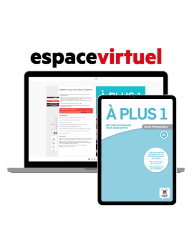 À plus 1:  12-Month Espace Virtuel for Teachers À plus 1:  12-Month Espace Virtuel for Teachers