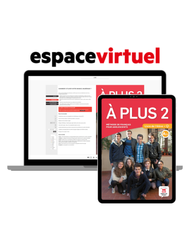 À plus 2:  12-Month Espace Virtuel for Students À plus 2:  12-Month Espace Virtuel for Students