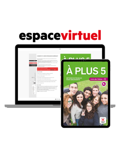 À plus 5:  12-Month Espace Virtuel for Students À plus 5:  12-Month Espace Virtuel for Students