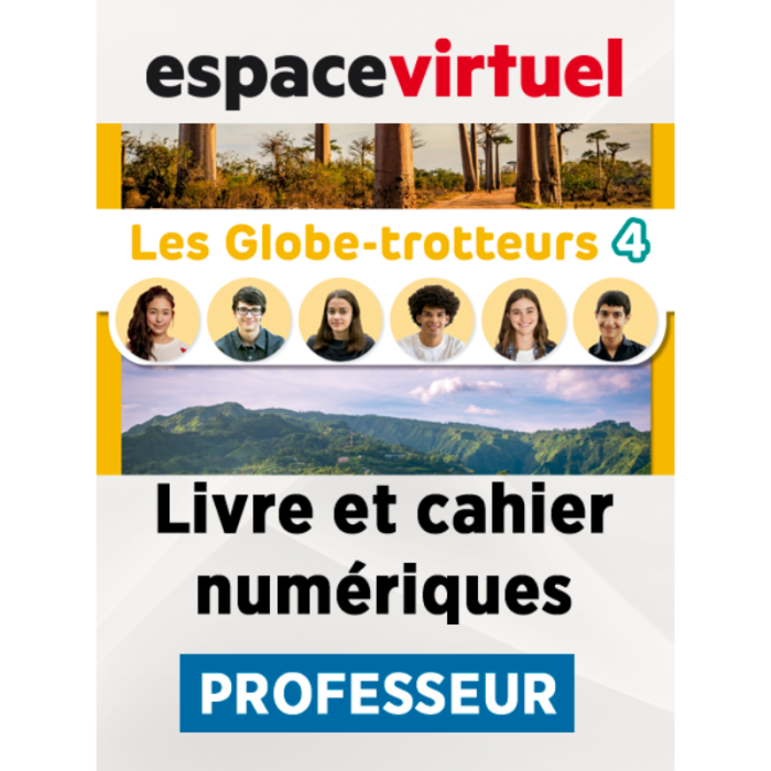 Les Globe-trotteurs 4: 12-Month Espace Virtuel for Teachers