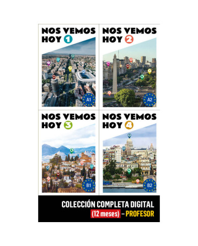 Nos vemos hoy Complete Collection: 12-month Campus Difusión for Instructors Nos vemos hoy Complete Collection: 12-month Campus Difusión for Instructors