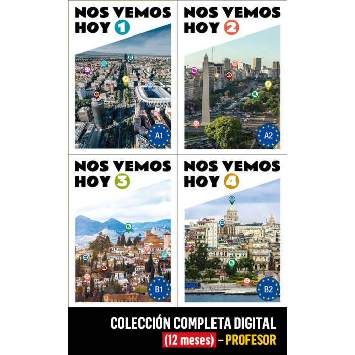 Nos vemos hoy Complete Collection: 12-month Campus Difusión for Instructors Nos vemos hoy Complete Collection: 12-month Campus Difusión for Instructors