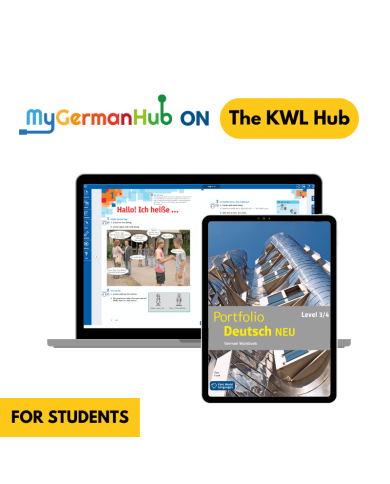 Portfolio Deutsch NEU Level 3/4: 12-Month The KWL Hub Interactive Workbook for Students Portfolio Deutsch NEU Level 3/4: 12-Month The KWL Hub Interactive Workbook for Students