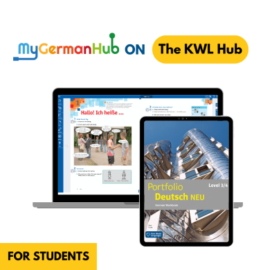 Portfolio Deutsch NEU Level 3/4: 12-Month The KWL Hub Interactive Workbook for Students Portfolio Deutsch NEU Level 3/4: 12-Month The KWL Hub Interactive Workbook for Students