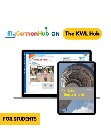 Portfolio Deutsch NEU Level 1: 12-Month The KWL Hub Interactive Workbook for Students Portfolio Deutsch NEU Level 1: 12-Month The KWL Hub Interactive Workbook for Students