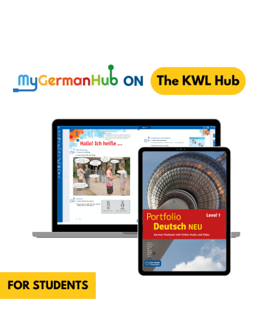 Portfolio Deutsch NEU Level 1: 12-Month The KWL Hub Interactive Textbook for Students Portfolio Deutsch NEU Level 1: 12-Month The KWL Hub Interactive Textbook for Students