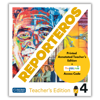 Reporteros 4: Teacher Bundle (The KWL Hub) Reporteros 4: Teacher Bundle (The KWL Hub)
