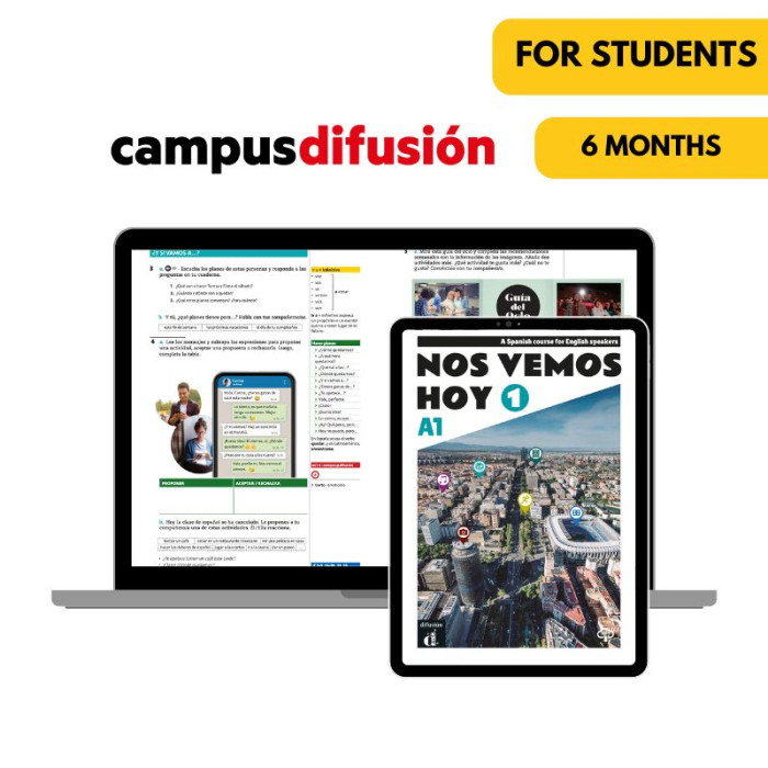 Nos vemos hoy 1: 6-month Campus Difusión for Students