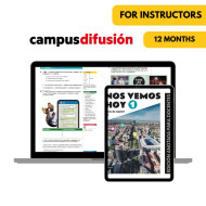 Nos vemos hoy 1: 12-month Campus Difusión for Instructors Nos vemos hoy 1: 12-month Campus Difusión for Instructors