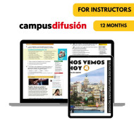Nos vemos hoy 4: 12-month Campus Difusión for Instructors Nos vemos hoy 4: 12-month Campus Difusión for Instructors