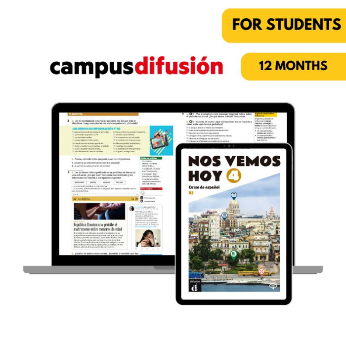 Nos vemos hoy 4: 12-month Campus Difusión for Students