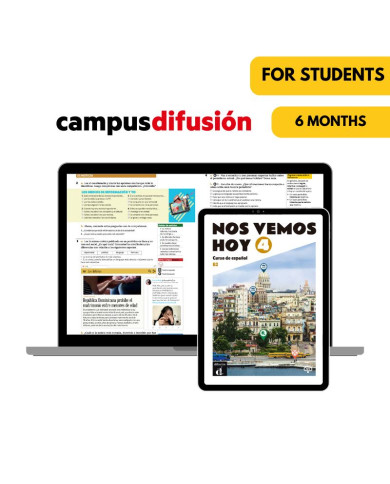 Nos vemos hoy 4: 6-month Campus Difusión for Students Nos vemos hoy 4: 6-month Campus Difusión for Students