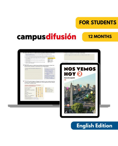 Nos vemos hoy 2 (English Edition): 12-month Campus Difusión for Students Nos vemos hoy 2 (English Edition): 12-month Campus Difusión for Students