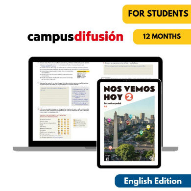 Nos vemos hoy 2 (English Edition): 12-month Campus Difusión for Students Nos vemos hoy 2 (English Edition): 12-month Campus Difusión for Students