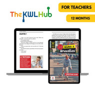 24 heures à Bruxelles: 12-Month My French Hub for Teachers