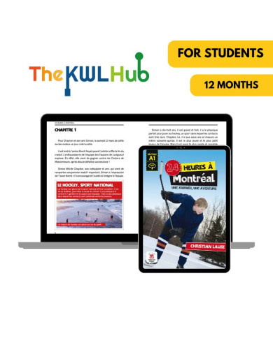 24 heures à Montréal: 12-Month My French Hub for Students 24 heures à Montréal: 12-Month My French Hub for Students