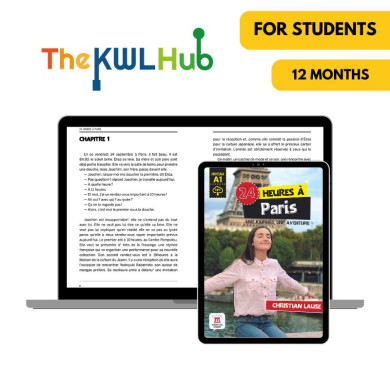 24 heures à Paris: 12-Month My French Hub for Students 24 heures à Paris: 12-Month My French Hub for Students