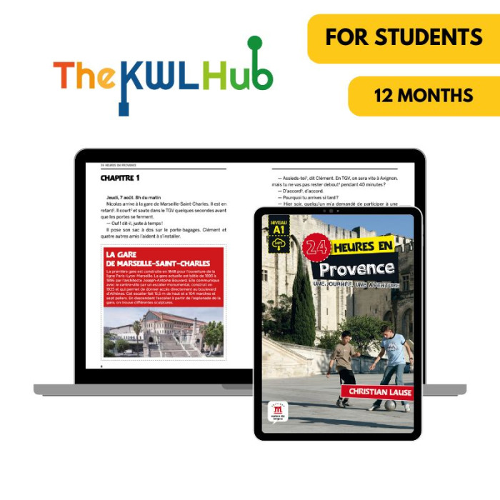 24 heures en Provence: 12-Month My French Hub for Students 24 heures en Provence: 12-Month My French Hub for Students