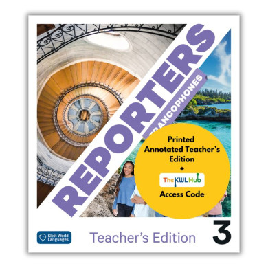 Reporters francophones 3: Teacher Bundle (KWL Hub) Reporters francophones 3: Teacher Bundle (KWL Hub)