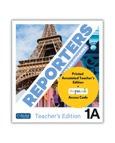 Reporters francophones 1A: Teacher Bundle (KWL Hub) Reporters francophones 1A: Teacher Bundle (KWL Hub)