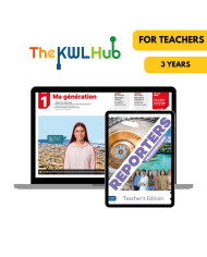 Reporters francophones 3: 3-Year The KWL Hub for Teachers