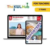 Reporters francophones 3: 3-Year The KWL Hub for Teachers Reporters francophones 3: 3-Year The KWL Hub for Teachers