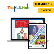 Reporteros 1B: 12-Month The KWL Hub for Students Reporteros 1B: 12-Month The KWL Hub for Students