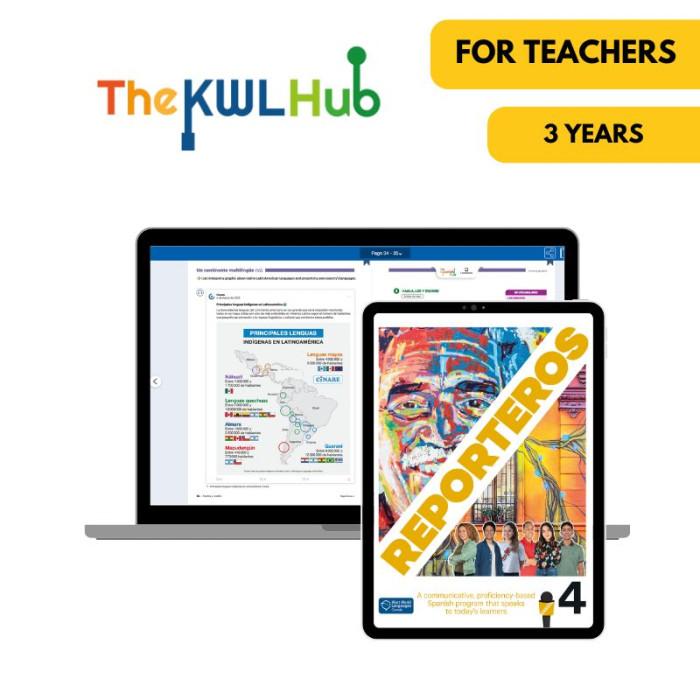 Reporteros 4: 3-Year The KWL Hub for Teachers