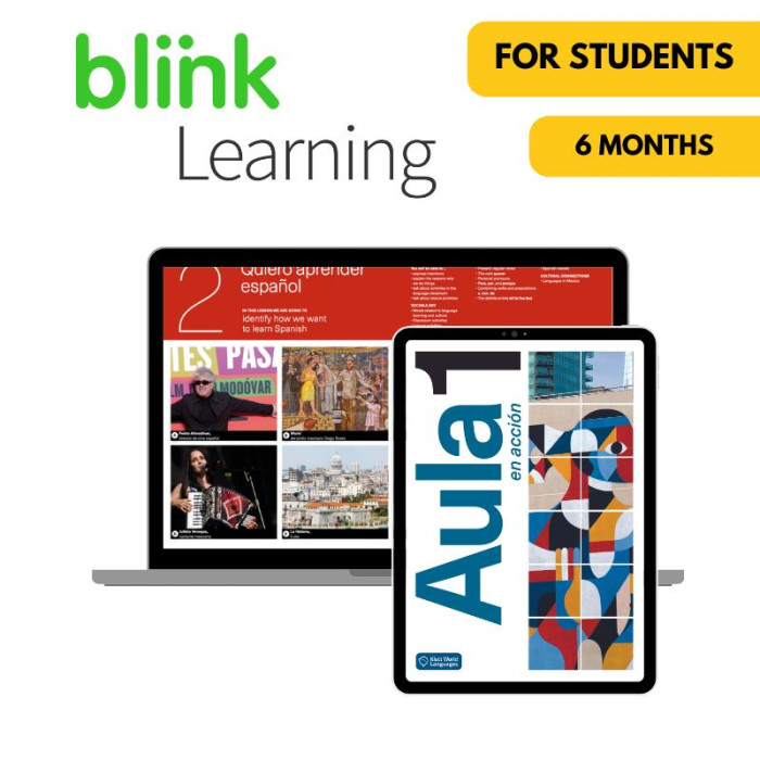 Aula en acción 1: 6-Month Blink Learning for Students Aula en acción 1: 6-Month Blink Learning for Students
