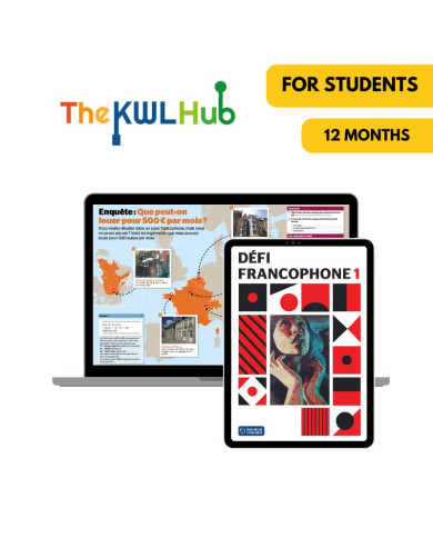 Défi francophone 1: 12-Month The KWL Hub for Students Défi francophone 1: 12-Month The KWL Hub for Students