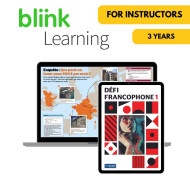 Défi francophone 1: 3-Year BlinkLearning for Instructors