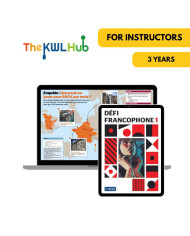 Défi francophone 1: 3-Year The KWL Hub for Instructors