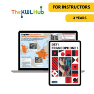 Défi francophone 1: 3-Year The KWL Hub for Instructors