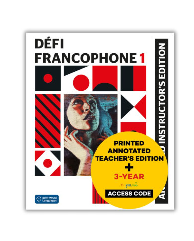 Défi francophone 1: Instructor Bundle (The KWL Hub) Défi francophone 1: Instructor Bundle (The KWL Hub)