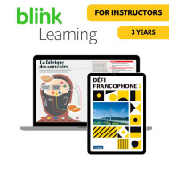 Défi francophone 2: 3-Year BlinkLearning for Instructors