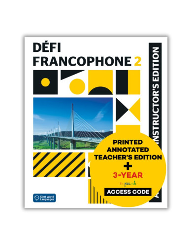 Défi francophone 2: Instructor Bundle (The KWL Hub) Défi francophone 2: Instructor Bundle (The KWL Hub)