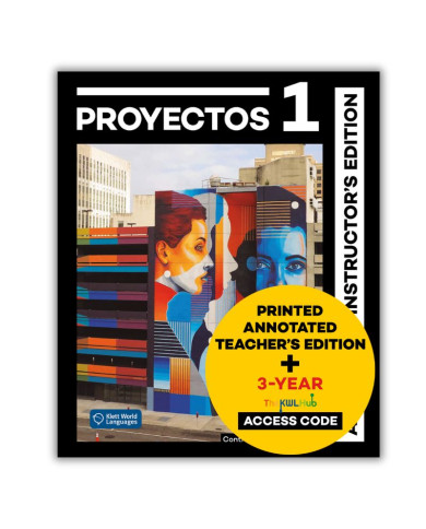 Proyectos 1: 3-Year Instructor Bundle (The KWL Hub) Proyectos 1: 3-Year Instructor Bundle (The KWL Hub)