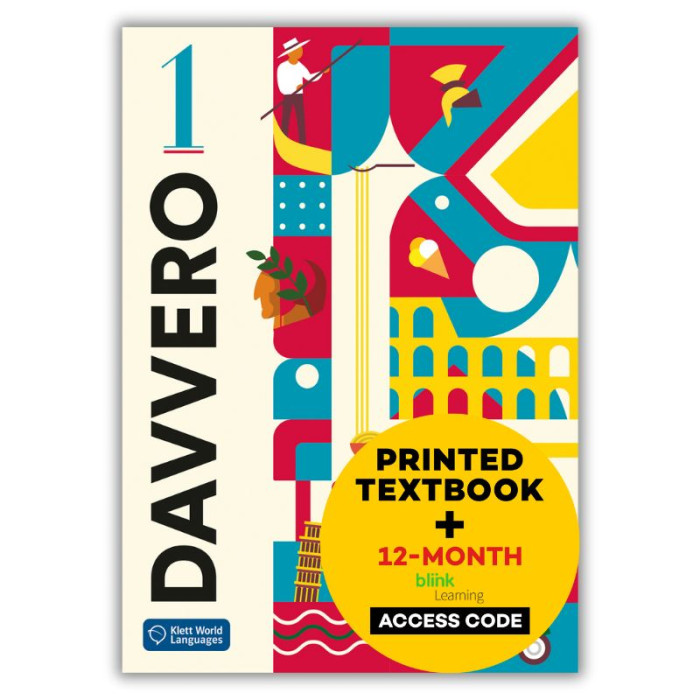 Davvero 1: 12-Month Student Bundle (BlinkLearning)