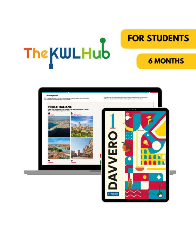 Davvero 1: 6-Month The KWL Hub for Students Davvero 1: 6-Month The KWL Hub for Students